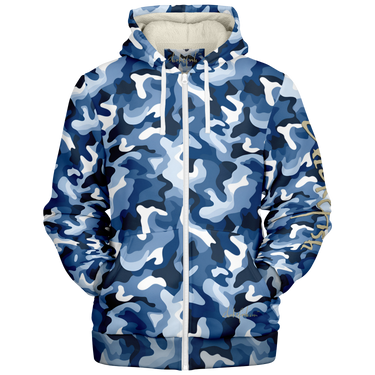 Chokefish™ Microfleece Zip-Up Hoodie Camouflage-005